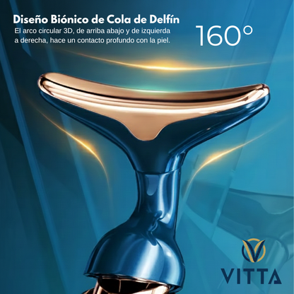 Vitta™ Masajeador Facial 3 en 1 [Firmeza y Activación Muscular]